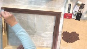 Как покрасить и оформить рамку для картины