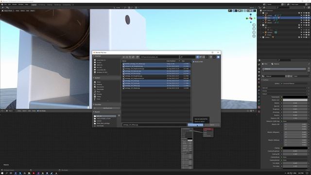Blender:Octane. Node Wrangler Ctrl+Shift+T override. Principled Shader's Texture Setup (TEST) смотреть онлайн