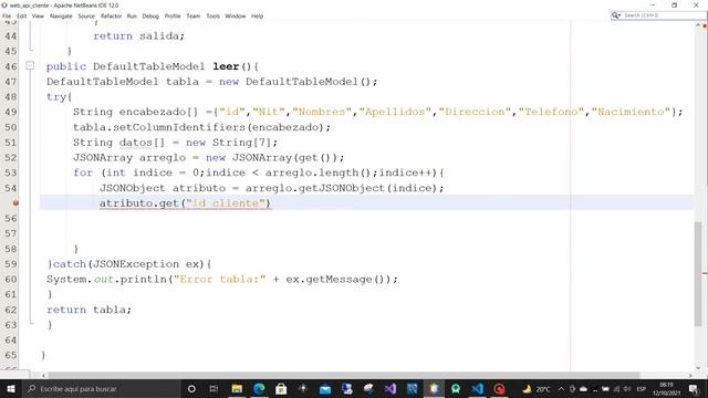 Serializar el JSONArray y Llenar tabla html con array en java (serialización de JSON en Java) смотреть онлайн