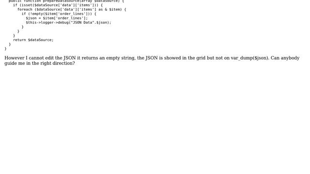 Magento: Magento2: How to correctly render a json in grid field смотреть онлайн