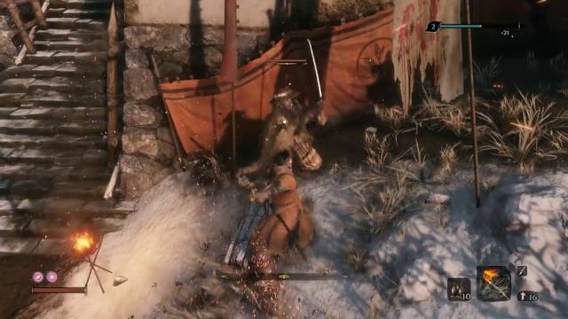 МИНИ-БОССЫ: ВЕЛИКАН В КОЛОДКАХ И ВОЕНАЧАЛЬНИК ТЭНДЗЕН — Sekiro: Shadows Die Twice | Прохождение #5 смотреть онлайн