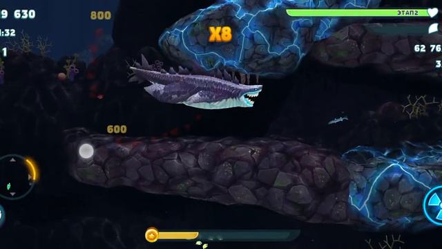 Hungry shark evolution копим на акулу робота | День: 1 смотреть онлайн