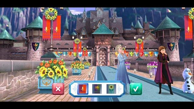 Disney FROZEN ADVENTURES Game 2 - Elsa! Anna! Olaf! [Gameplay - Walkthrough - Android - IOS] смотреть онлайн
