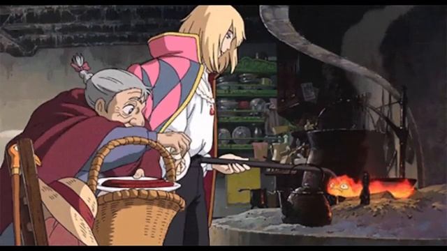 Мечтательная ночь в движущемся замке Хаула | Основная тема Ходячий замок Хаула смотреть онлайн