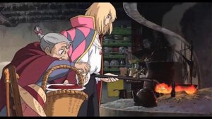 Мечтательная ночь в движущемся замке Хаула | Основная тема Ходячий замок Хаула