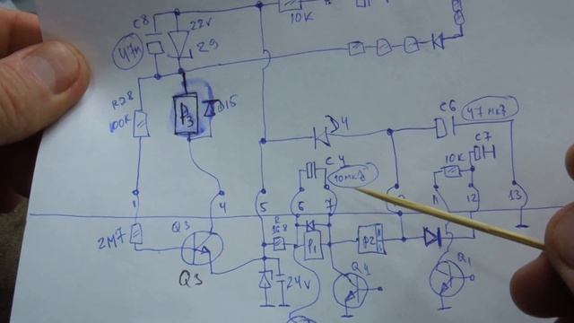 РЕМОНТ платы S4565BF котла Honeywell