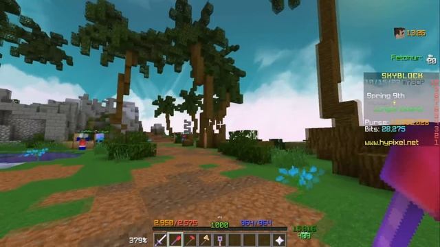 FORAGING UPDATE IN HYPIXEL SKYBLOCK...