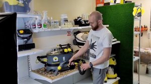 Видеоинструкция - моющий пылесос Karcher Puzzi 8