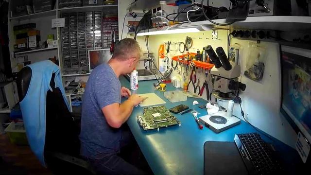 Acer Aspire 5553 замена северного моста: