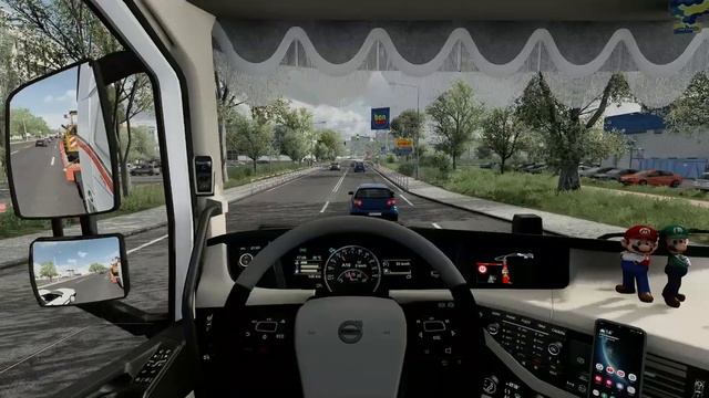 LOWLOADER 6 AXLES Volvo FH16 6x4 KOJIB Transport - ETS2 Mod Malaysia смотреть онлайн