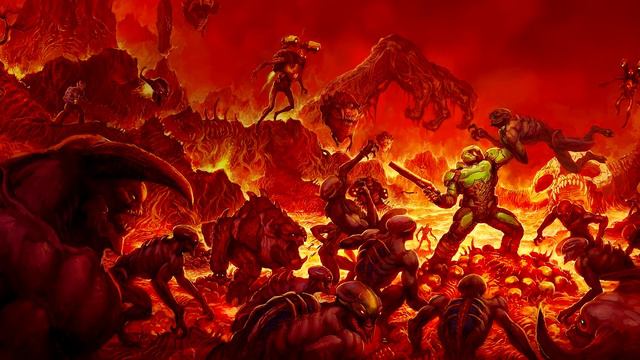 Doom - Hellwalker but chainsaw part смотреть онлайн