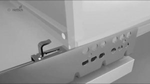 Направляющие скрытого монтажа Quadro для выдвижных ящиков