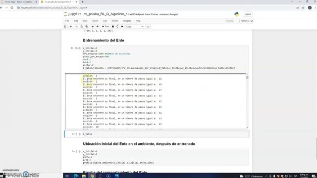 Reinforcement Learning en Python, Q-Algorithm: Una Implementación смотреть онлайн
