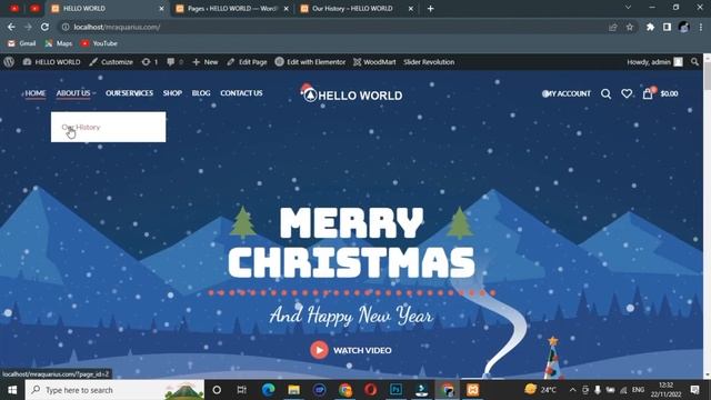 How To Create Child Page / Parent Page || WordPress Course For Beginners смотреть онлайн