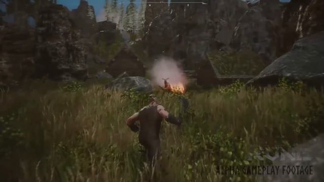 RUNE: RAGNAROK - First Gameplay Demo (New Open World Vikings RPG) 2018 смотреть онлайн