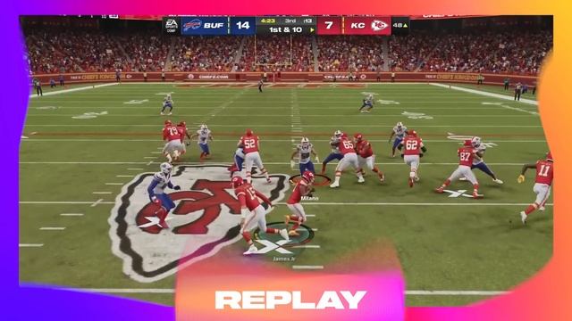 MADDEN NFL 24 GAMEPLAY FIRST LOOK | Josh Allen vs Patrick Mahomes | Bills vs Chiefs смотреть онлайн