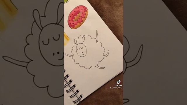 Как нарисовать ОВЕЧКУ?? смотреть онлайн