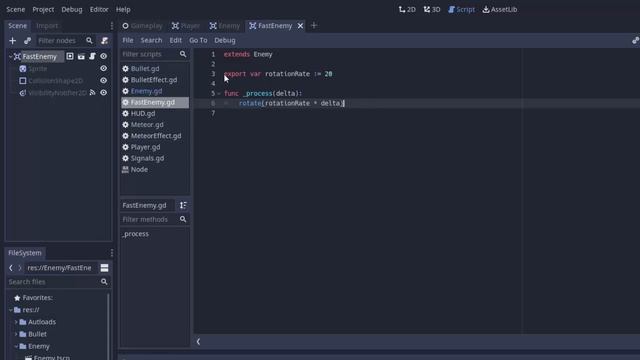 [21] Let’s Make a Godot Space Shooter: Fast Enemy смотреть онлайн