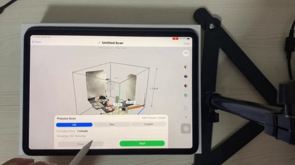 iPad Pro M1 LiDAR Scanner Test