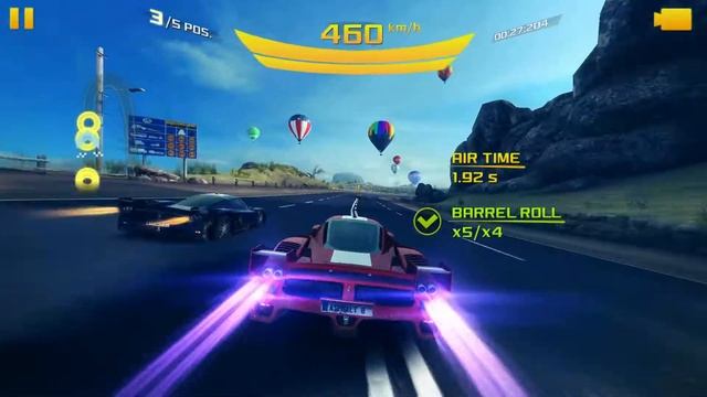 Asphalt 8: Airborne - Season 6 - Race 25 - Elimination - Ferrari FXX Evoluzione (Trainer On) (PC)