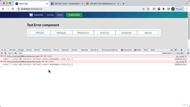 108 - Preparing for setting up error handling in the client app смотреть онлайн