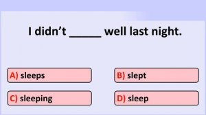 Past Simple Quiz | Test And Quiz Institution