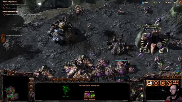 Mass Recall (Starcraft 1 in SC2!) Queen of Blades Campaign - Part 3 смотреть онлайн
