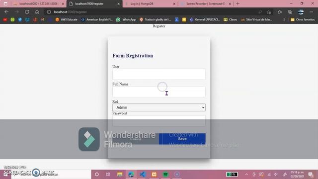 Login Node JS смотреть онлайн