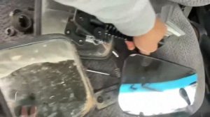 Боковые зеркала заднего вида от uaz hunter на nissan patrol y60 на штатное крепление.