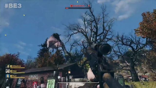 FALLOUT 76 ГЕЙМПЛЕЙ С РУССКОЙ ОЗВУЧКОЙ E3 смотреть онлайн