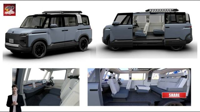 【トヨタ】「TJクルーザー」の再来!? 新型 SUVミニバン「X-VAN GEAR CONCEPT」とは смотреть онлайн