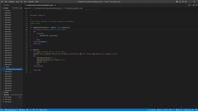 Cristobal Ochoa Cadavid Tarea06 Ejercicio23 c Codigo Visual Studio Code 2023 03 21 22 36 05 смотреть онлайн