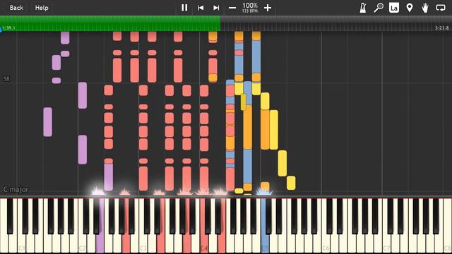 Pikachu/Pokemon Game Theme Music (CPS - Chen Program Study) - Synthesia Midi Music