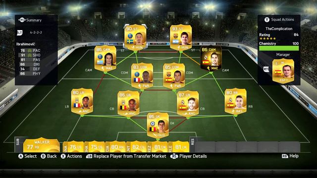 Fifa 15 | AMAZING MESSIBRAHIMOVIC SQUAD BUILDER! | FIFA 15 ULTIMATE TEAM (60FPS) смотреть онлайн
