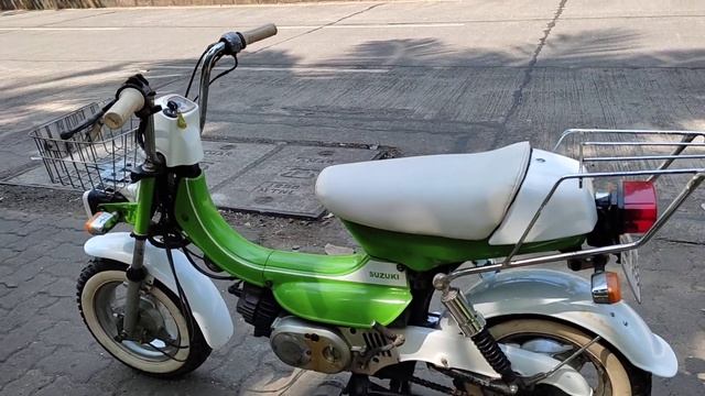 Suzuki landie FM 50cc original moped in India (2 strock machine) Very rare model смотреть онлайн