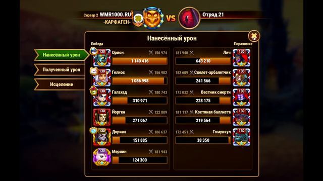 Hero Wars  Хроники Хаоса Великая буря 1 день