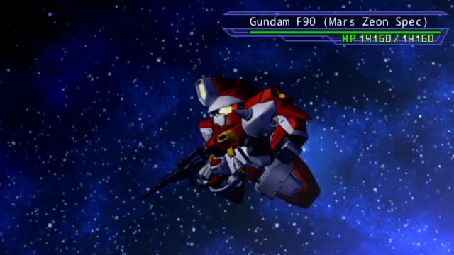 SD Gundam G Generation Overworld - Gundam F90 All Ver Attacks смотреть онлайн