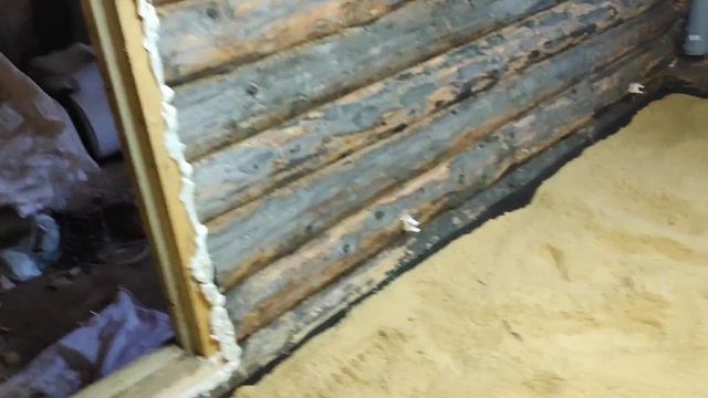 Утепление пола в курятнике.