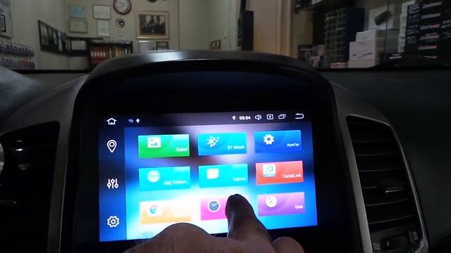 Chevrolet captiva Android oem multimedya geri görüş kamerası montajı uygulaması captiva смотреть онлайн