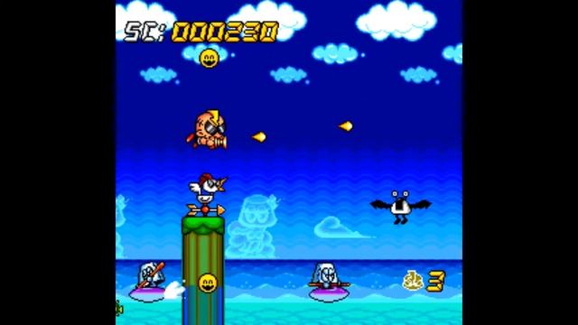 Super Air Zonk - PC Engine CD - Level 1 смотреть онлайн