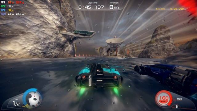 Yuzu EA 621 | Rise Race The Future HD | Nintendo Switch Emulator Gameplay смотреть онлайн
