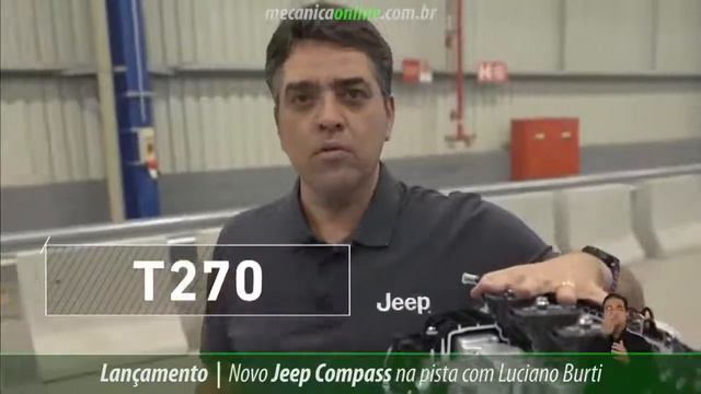 NOVO JEEP COMPASS NA PISTA COM LUCIANO BURTI 🚘 смотреть онлайн