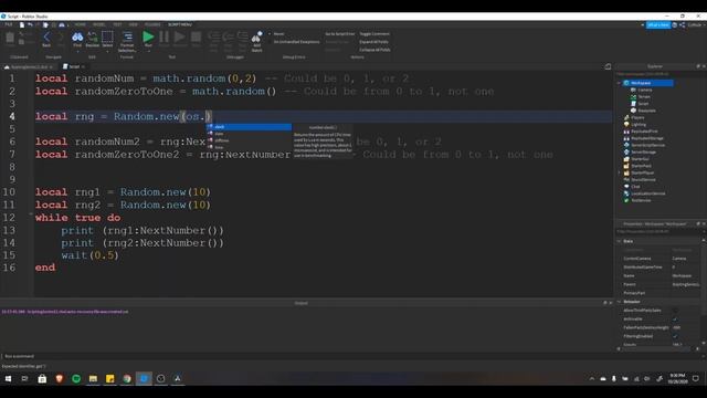 Roblox How to Script for Beginners | #11 | Random смотреть онлайн