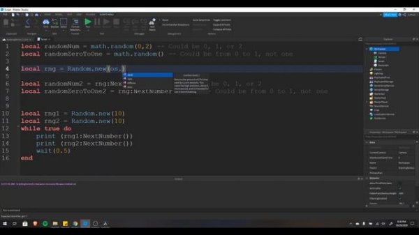 Roblox How to Script for Beginners | #11 | Random