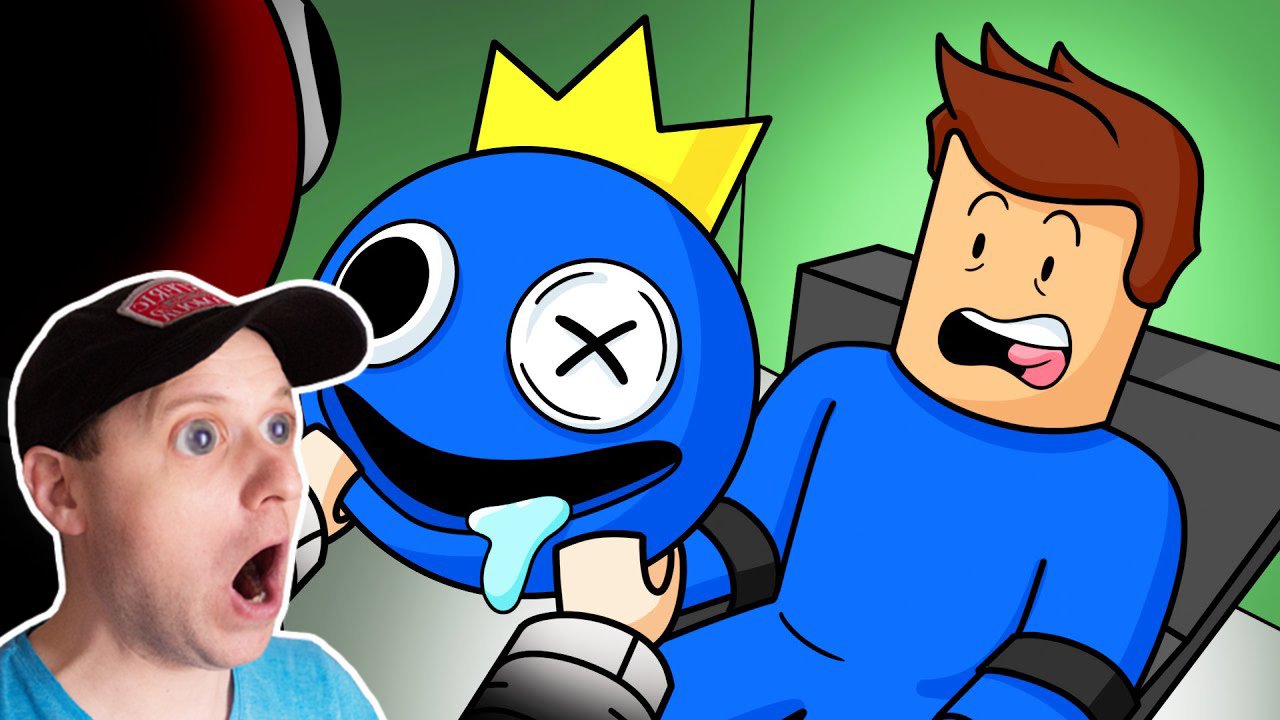 РАДУЖНЫЕ ДРУЗЬЯ - КТО ОНИ И ОТКУДА? Rainbow Friends - ORIGIN of the RAINBOW FRIENDS | Реакция смотреть онлайн