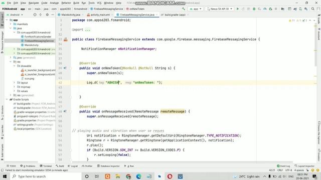 InstanceId Error Fixed !! Send Notification From One Device to Other | Android to Android Hindi 202 смотреть онлайн