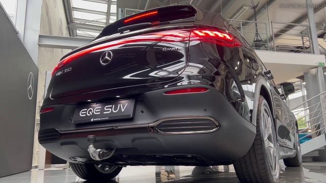 NEW Mercedes EQE SUV 2024 (AMG Line) - Visual review смотреть онлайн