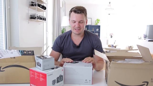 MEGA NEW CANON CAMERAS UNBOXING! смотреть онлайн