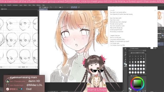 let's sketch chat's past crushes! PART 2 | DAYBREAK #VTuber ＃お絵描き смотреть онлайн