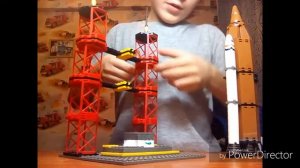 Обзор на набор "Лего ракета"